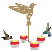 Loygkgas Bird Hummingbirds set ulagača - prenosivi vrtni park na otvorenom pijem vode