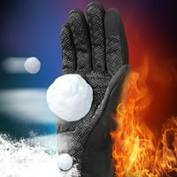 Cuoff Winter Vodootporni topli skijali vjetrovinski snijeg rukavice rukavice rukavice crne boje