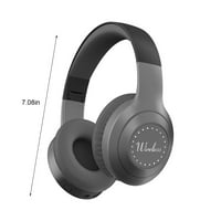 Aktivne slušalice za uklanjanje buke Bežično preko uši Bluetooth slušalice HI-res Audio duboke basove