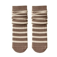 Ediodpoh Žene Striped Socks Mid Tube Jesen i Qinter Sve dugu cijev čiste pamučne čarape Žene Čarape