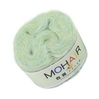 Iopqo DIY pletenje DIY Soft Mohair pletenje vune prediva Diy Shaw Scarf Crochet Navojni navojni navojni