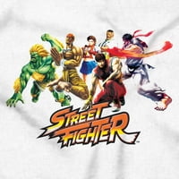Street Fighter 90-ovi Retro Arcade Gamer Muška grafička majica Tees Brisco Brends S