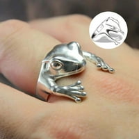 OZMMYAN Domaći dekor Dekor Retro prstena Trodimenzionalni prsten za Ženska nakit Poklon College bira