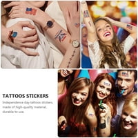 Listovi Dan nezavisnosti Tattoos Naljepnice Privremene naljepnice za tetovaže