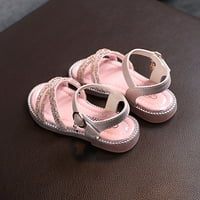 Dječje sandale Dječje sjajne cipele s otvorenim prstima Ljetne cipele Dječje djevojke Sandale Princess