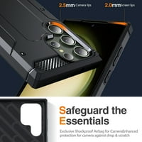 Dteck za Samsung Galaxy A03S futrola sa KickStandom, vojni razreda Otporni za zaštitu za zaštitu telefona