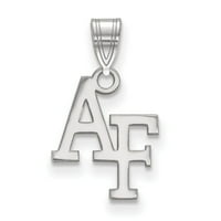 Sterling S. RH-P Logoart Sjedinjene Države Air Force Academy mali privjesak; za odrasle i tinejdžere;