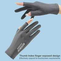 Kunyu Pair vanjske rukavice izdužene od sunčeve sunčeve kreme za sunčanje apsorpcija prsta apsorpcija