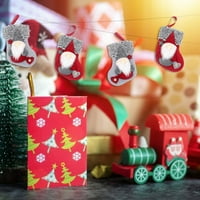 Božićni Tomte Gnomes Čarape - Tip švedski Santa Božićne čarape za obitelj, djecu, ukrase božićnih drvva