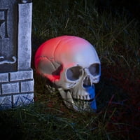 Skull Ornament Creative Delikatna Realistična ljudska lobanja kipa glava kostiju model za zabavu