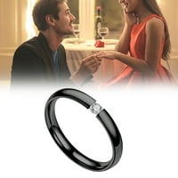 Kiplyki Veleprodaja modnog bračnog prstena od nehrđajućeg čelika Prsten za valentinovo nakit poklon