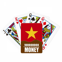 Vijetnam Nacionalna zastava Asia Country Poker igračka karta Smiješna ručna igra