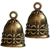 Mesing zvono Privjesak Retro stil DIY Bell Viseći ukrasi za keksnu vrećicu lanca