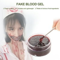 Lažni gel za krv, Halloween Xmas gel lažni ugrušak krvne boce tamnocrveno lica tijela make up 15ml 30ml