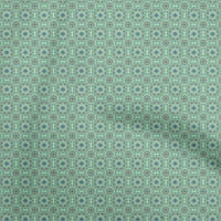 Onuone viskoza šifon metvica zelena tkanina azijski suzani zanatske projekte Dekor tkanina tiskano dvorištem