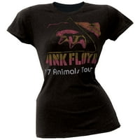 Ružičasti Floyd ženski juniorki životinje Obilazak kratkih rukava majica