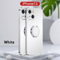 Za iPhone u bijelom luksuznom oblogu magnetske futrole za telefon
