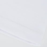 Košulje CETHRIO WOMANS - Ležerni okrugli vrat ispisani labavi kratki rukav za bluzu s kratkim rukavima