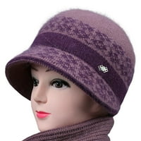 Wanwan Super Soft Women Winter CAP - Vjetrootporna - ultra svjetlo - zadebljani dizajn cvijeća - Držite
