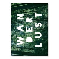 AmericanFlat Wanderlust Forest by Leah Flores Poster Art Print