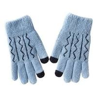 Heiheiupske rukavice za zimske terme plus pletene biciklističke rukavice rukavice rukavice sa džepom