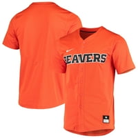 Muški Nike Orange Oregon State Beavers pare nedodirljivi elitni replika sa punim gumnim bajzbol dresom