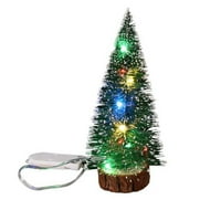 Njspdjh Početna stranica Vjenčanje Božićni božićni ukrasi Desktop ukras sa svjetlima Mini božićna drvca