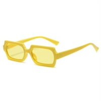 Vintage Dame Slake Sunčane naočale Žena Male Frame Nijanse Sunčane naočale Candy Colors Modni poligon