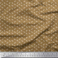 Soimoi Rayon tkanina tuba za košulje Dekor od tiskanog dvorišta široko