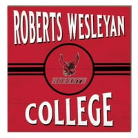 Roberts Wesleyan Redhawks 10 10 Retro timanski znak