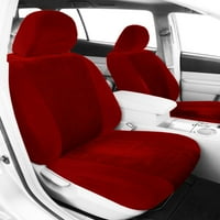 Calrend prednje kante O.E. Prekrivači velur sjedala za 2003- Audi A - AD113-02RR Red Premier umetak