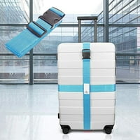 Trake za prtljagu, podesivi kopče proširene pojaseve kako bi vaš kofer bio siguran tijekom putovanja,