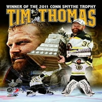 Tim Thomas NHL Stanley Cup Finals Conn Smythe Pobjednik Portret Plus Sports Photo