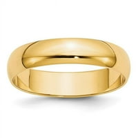 Polav prsten od 10ky ltw, žuti - veličina 11.5