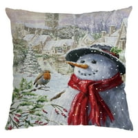 Božićni jastuk Navlake Modni dekor Božićni posteljina jastuk na razvlačenje kauč CASION CASION CASTION