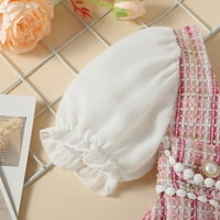 PIMFYLM haljine za plažu za žene Djevojke za bebe Ljetna haljina Šifon princeza tutu haljina cvjetna