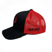 Buckwild muley crna sa crvenim logotipom snapback šeširom