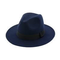 Muškarci i žene Vintage Široki šešir sa kopčom za pojaseve kape