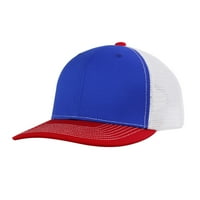 Wendunide odjeća za odjeću unise mreža za bejzbol hat kuglična kapa šešir vizir podesiv plavi