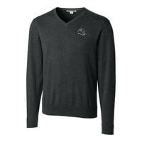 Muški sekač i buck charcoal Jacksonville Jaguars kaciga Lakemont Tri-Blend V-izrez pulover džemper
