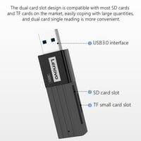 Kotyreds Lenovo D221 D usb2.0 USB3. Reader memorijske kartice 480Mbps 5Gbps 2TB adapter