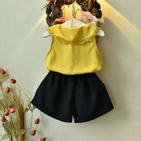 Dječja djevojka suknja Dječja haljina Djevojke Odjeća za odjeću Postavlja novu ljetnu majicu + ljeto