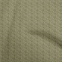 Onuone pamučna svila tamna maslina zelena tkanina azijski paisley šivaći materijal za ispis tkanina