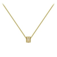 Jiyugala ogrlice Privjesci za žene Djevojke High End s malim strukom jednostavnim srcem do srčanih ogrlica