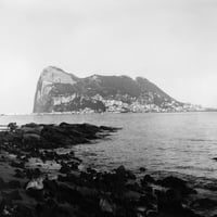 Rock of Gibraltar. Nphotograf, C1960. Poster Print by