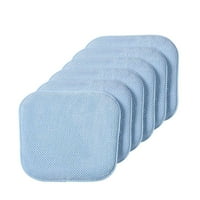 Premium memorijska pjena Neklizajuća ultra mekani čeniljki jastučići za površinski jastuk - Baby Blue