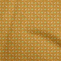 Onuone baršunasto narančasto tkanina Šareni dinosaur crtani šivaći zanatske projekte Tkanini otisci