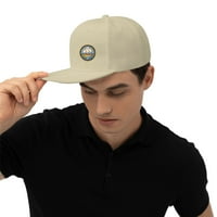 Ravni rudni šešir Snapback HATS, New Hampshire brtve za brtvljenje Podesivi men Baseball Cap