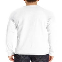 NIUER MEN BLOUSE Ljetni vrhovi Ljetni vrhovi obični T košulje Casure Pulover Pulover Basic Tee White
