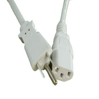 [Ul popisu] Omnihil bijela stopala dugačak izmjenični kabel kompatibilan sa Epson PowerLite 85+ H354A